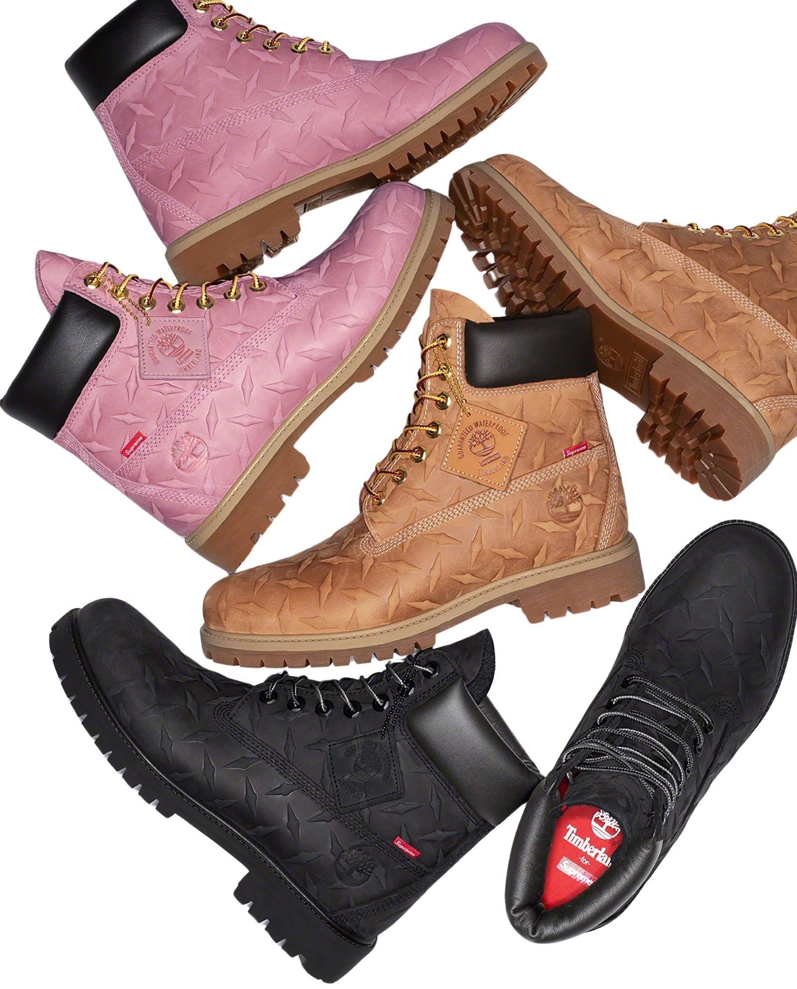 Supreme®/Timberland® Diamond Plate 6" Premium Waterproof Boot
